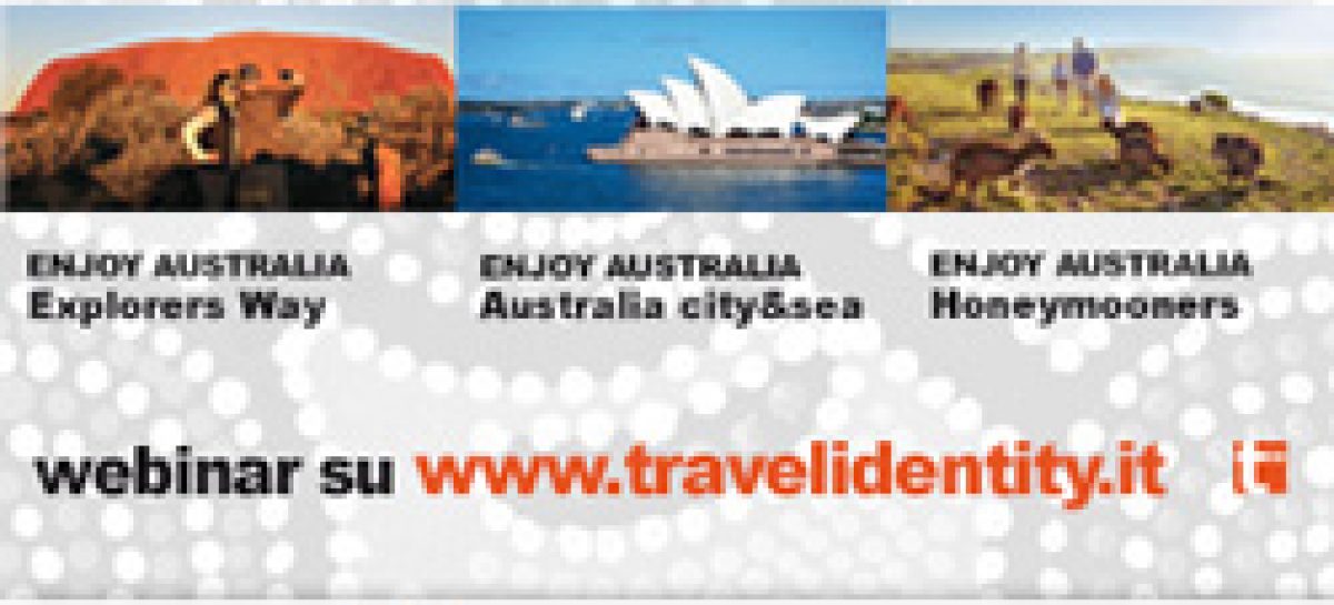 Online la registrazione dei webinar Enjoy Australia