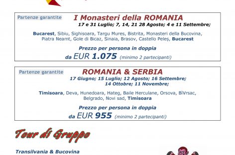 ROMANIA… un paese vicino da scoprire