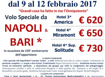 Lourdes  Anniversario apparizione