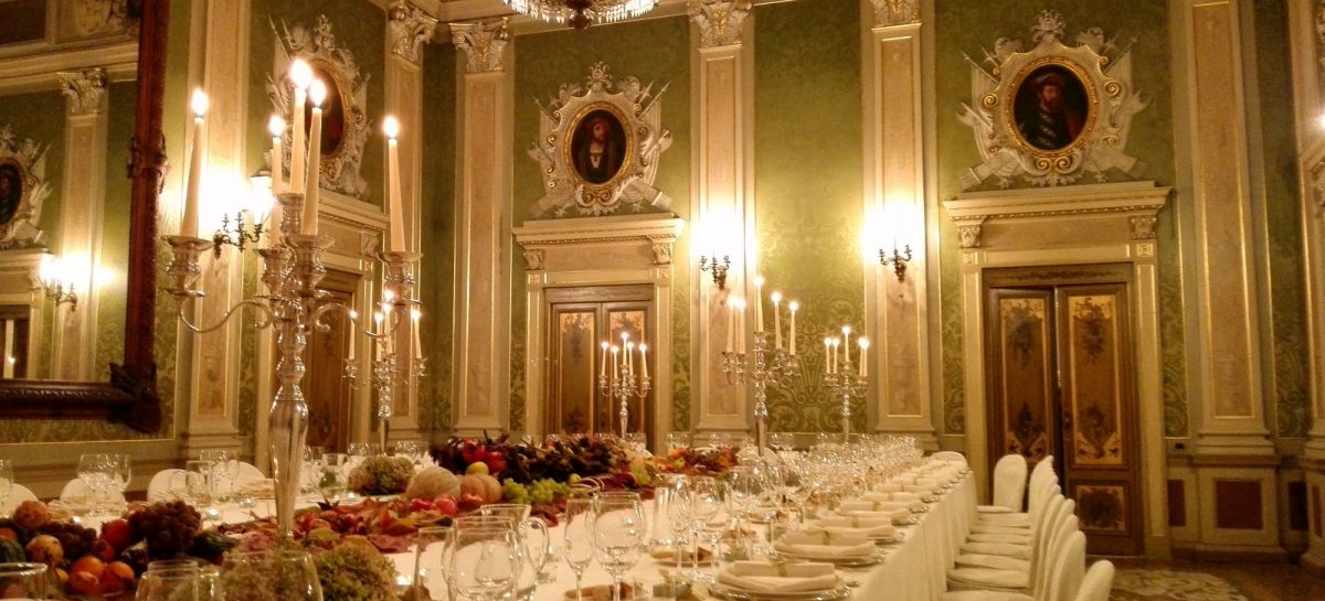 A cena con l’orchestra a Palazzo San Bonifacio