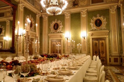A cena con l’orchestra a Palazzo San Bonifacio