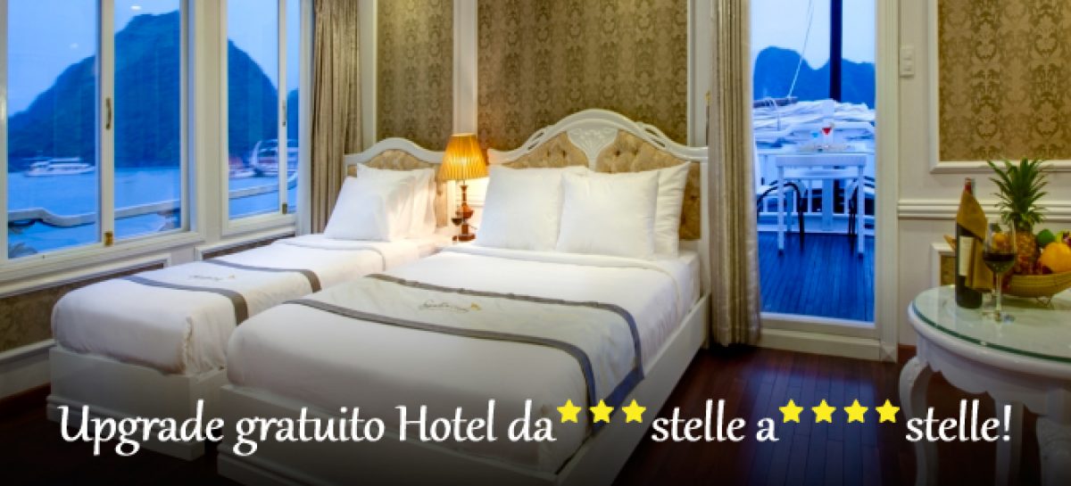 Upgrade gratuito Hotel da 3 stelle a 4 stelle