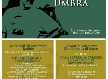 “Esercizi di paesologia umbra” con Franco Arminio 20/21 settembre