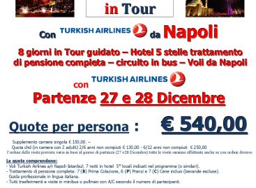 Tour di Capodanno da Napoli Roma e Bologna