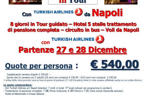 Tour di Capodanno da Napoli Roma e Bologna