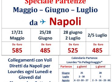 Speciale maggio-giugno a Lourdes