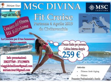 MSC DIVINA – FIT CRUISE