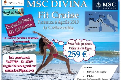 MSC DIVINA – FIT CRUISE