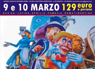 CARNEVALE DI CENTO DA ROMA – VIAGGIO DI GRUPPO