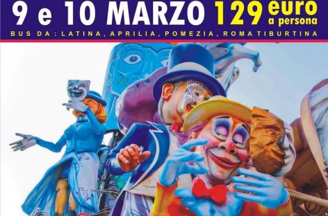 CARNEVALE DI CENTO DA ROMA – VIAGGIO DI GRUPPO