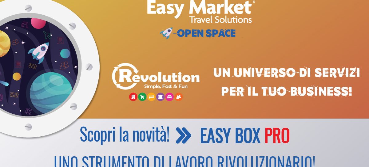 Webinar Easy Market – Easy Box PRO: l’ultima grande implementazione del sistema Revolution!