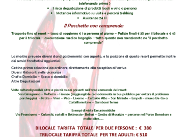 Mostra del Chianti – tariffa per due persone