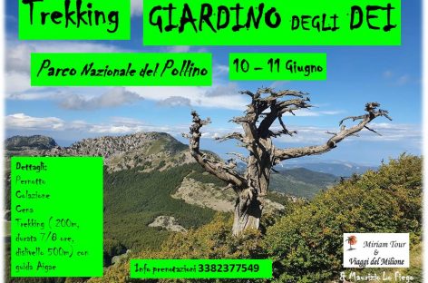 TURISMO LENTO E RESPONSABILE – TREKKING NEL PARCO NAZIONALE DEL POLLINO