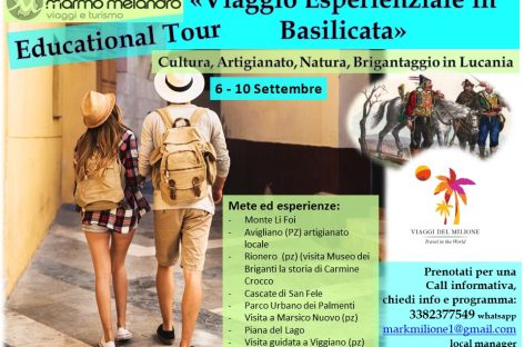 VIAGGIO ESPERIENZIALE IN BASILICATA – EDUCATIONAL TOUR